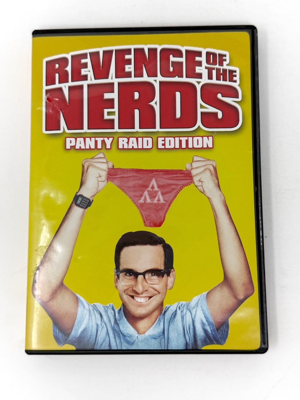 Revenge of the Nerds DVD Panty Raid Edition Comedy Yellow and Red